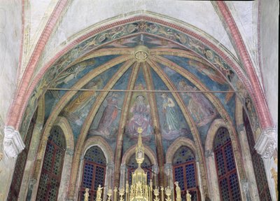 Padri Benedettini e Apostoli, dalla Volta dell